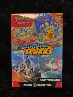 Pokemon Scarlet Violet Surging Sparks Booster Bundle - Factory Sealed - Image 1