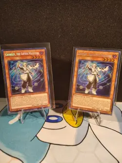 2x Crowley, the Gifted Magistus BLMM-EN044 Secret Rare 1st Edition NM Yu-Gi-Oh! - Image 1