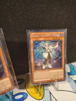 2x Crowley, the Gifted Magistus BLMM-EN044 Secret Rare 1st Edition NM Yu-Gi-Oh! - Image 2