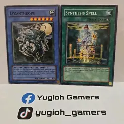 YUGIOH LYCANTHROPE SYSNTESIS SPELL COMMON LIGHT PLAYED - Image 1