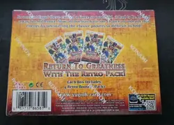 Yugioh RETRO PACK Mini Booster Box English Factory Sealed New 4 Packs - Image 2