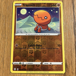Trapinch 040/072 Shining Fates Reverse Holo Pokemon Card NM - Image 1