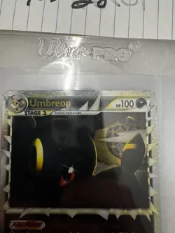 Pokemon TCG Umbreon Prime Holo Rare Card HS-Undaunted 86/90 - Image 2