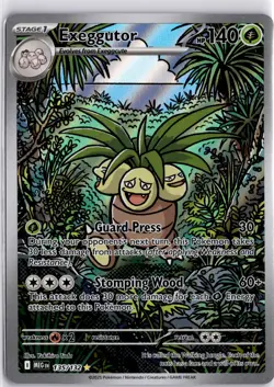 Pokemon TCG Exeggutor 135/132 Mega Evolution Pokemon Card Trading Card TCG - Image 1