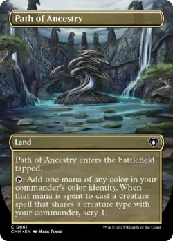 ~ Path of Ancestry (Borderless) ~ NM ~ Commander Masters ~ MTG ~ - Image 1