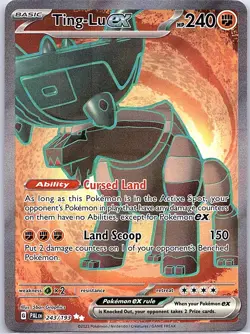Ting-Lu ex 243/193 SV02: Paldea Evolved - Pokemon Card - NM - Image 1