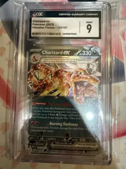 Pokemon Graded Card slab lot of 3 (Charizard) - Image 3