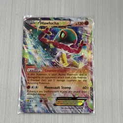 Hawlucha EX 64/111 XY - Furious Fists Holo - LP/MP Cond Pokemon Card - Image 2
