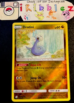DRATINI 148/236 NM Reverse Holo Foil Pokemon Card. Free Tracked Shipping! - Image 1