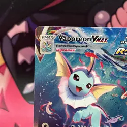 Vaporeon VMAX SWSH182 SWSH: Sword & Shield Promo Cards Holo - Image 2