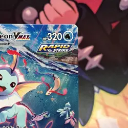 Vaporeon VMAX SWSH182 SWSH: Sword & Shield Promo Cards Holo - Image 3