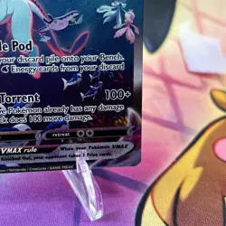Vaporeon VMAX SWSH182 SWSH: Sword & Shield Promo Cards Holo - Image 4