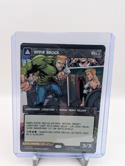 MTG - Spider-Man-Eddie Brock (0224) Venom (Borderless) Marvel's Spider-Man Foil - Image 1