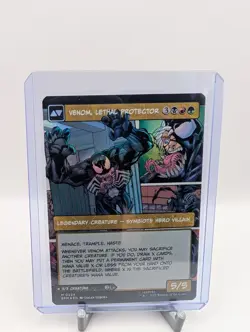 MTG - Spider-Man-Eddie Brock (0224) Venom (Borderless) Marvel's Spider-Man Foil - Image 2