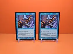 🔵🔵🔵 (2) 1997 Magic The Gathering TEMPEST WINGED SLIVER PLAYED 🔵🔵🔵 - Image 1