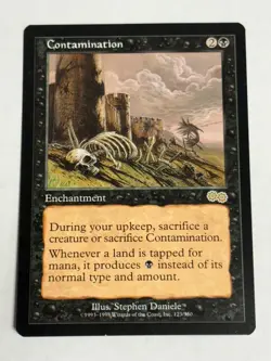 MTG - Magic the Gathering - Contamination - Urza’s Saga - NM - Image 2