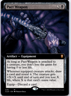 Pact Weapon Extended Art NM MTG - Image 1