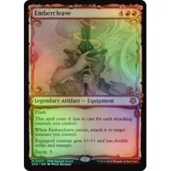 Foil Embercleave (showcase) M/NM Magic: The Gathering MTG Special Guests - Image 1