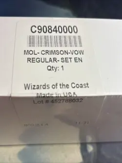 Innistrad Crimson Vow Regular Complete Set Factory Sealed VOW Mtg Magic Sealed - Image 2