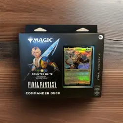 Magic The Gathering Final Fantasy X Commander Deck Counter Blitz Tidus SEALED! - Image 1