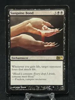 Sanguine Bond - Core Set 2010 (M10) Regular ~LP/MP~ Magic The Gathering MTG - Image 1