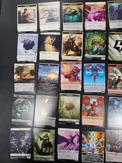 Lot Of 50 Magic The Gathering Tokens - Image 2