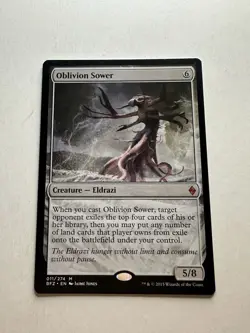 Oblivion Sower NM Battle for Zendikar Magic The Gathering Near Mint Mythic Rare - Image 1