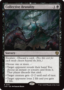 Collective Brutality [Innistrad Remastered] Magic MTG - Image 1