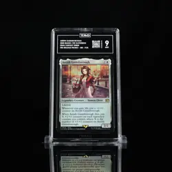 TAG 9 AERITH GAINSBOROUGH MTG FINAL FANTASY PROMOS #0004 PRERELEASE FOIL - Image 1