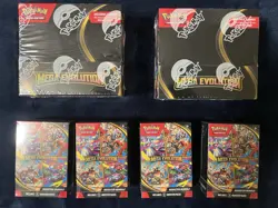 Pokemon TCG 2 Mega Evolution Booster Boxes & 4 Mega Evolution Booster Bundles - Image 1