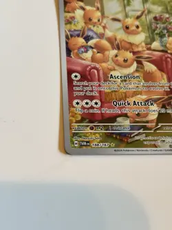 Pokemon Eevee Illustration 188/167 Sv06: Twilight Masquerade Holo IR - Image 3