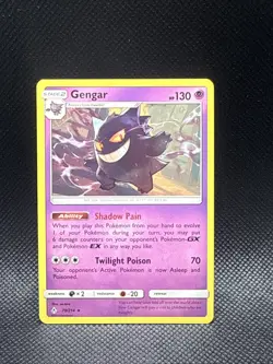 Pokemon TCG Gengar 70/214 Non-Holo Rare Unbroken Bonds NM - Image 1