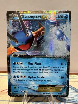 2013 Pokemon XY Promos Swampert EX #XY55 - Image 1
