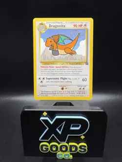 Pokemon Dragonite 1999 Kids WB First Movie WOTC #5 Black Star Promo - Image 1