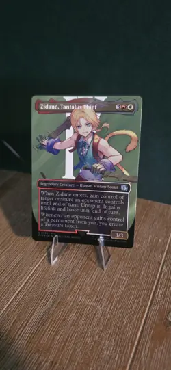 Zidane, Tantalus Thief (Borderless) (Surge Foil) -Foil Near Mint MTG - Image 1