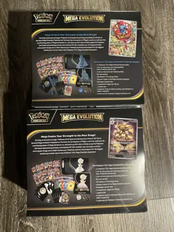 Pokemon TCG Mega Evolution Pokemon Center Elite Trainer Box ETB Set Of 2 Sealed - Image 2