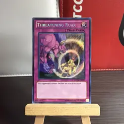 SECRET RARE Threatening Roar Yugioh LCYW-EN297 - NM +BONUS HOLO - Image 3