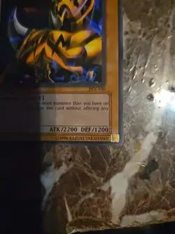 Yu-Gi-Oh! TCG The Fiend Megacyber PSV-100 Unlimited LP 1st Edition Ultra Rare - Image 4