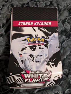 Pokemon white flare Booster Bundle Box EMPTY NO CARDS,SLIGHTLY DAMAGED SEE PIC - Image 3