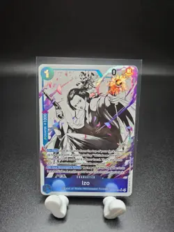 Izo SR ST22-002 Parallel ONE PIECE Card Deck Ace Newgate Luffy Zoro Nami Sanji - Image 1