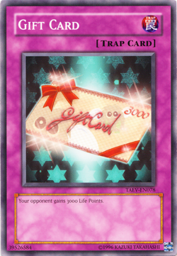 Gift Card - TAEV-EN078 - Common Unl VLP Yugioh card - Image 1