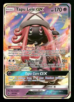 Tapu Lele GX - 60/145 - Ultra Rare - Celebrations - Pokemon Card - NM/M - Image 1