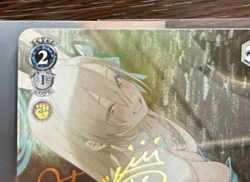 Weiss Schwarz Signed Card Blue Archive BAV/W112-115SP Asuna Ichinose Bunny Girl - Image 2