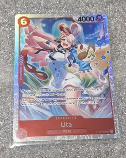 One Piece Card Game Uta ST23-001 Super Rare English Edition - Image 1