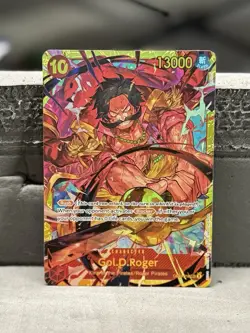 One Piece Card Game Gol.D.Roger OP09-118 Secret Rare English Edition - Image 1