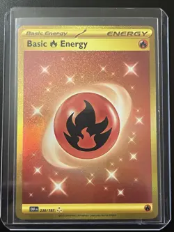 Basic Fire Energy 230/197 - Pokemon Obsidian Flames Card - NM - Image 5