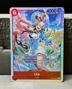 One Piece Card Game Uta ST23-001 Super Rare English Edition - Image 1