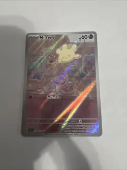 Milcery 152/142 Stellar Crown Illustration Rare Pokemon Card - Near Mint - Image 1