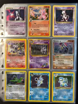Lot of 90 ALL HOLO Vintage Pokemon Card Binder Collection - Image 2