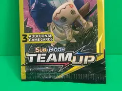 Pokemon SM TEAM UP Gengar Mimikyu Booster Pack 3 Card Mini Pack New Sealed - Image 4